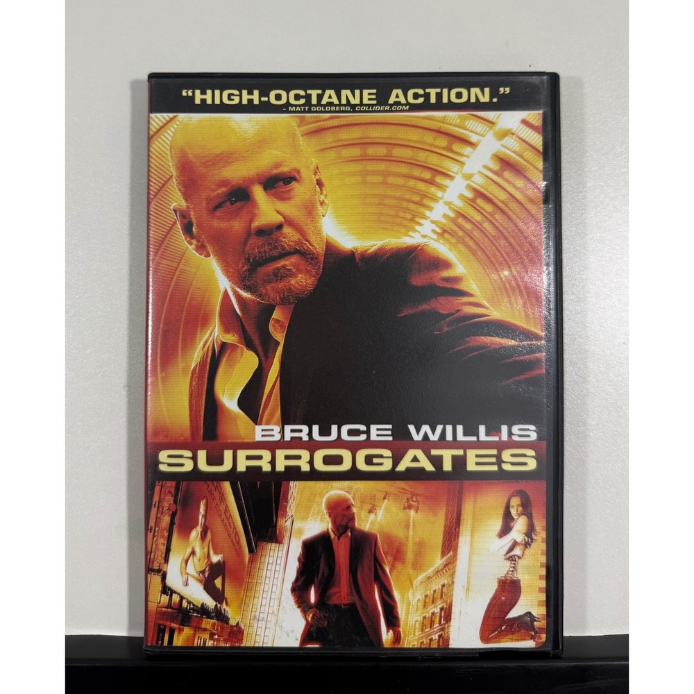 Touchstone Surrogates DVD Movie Bruce Willis One Size Multicolor Good Sci-Fi